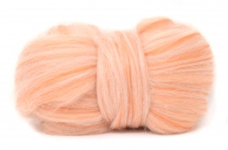 Corriedale Wool Blend: Orange 100gm