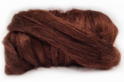 Dyed Tussah Silk  - Brown