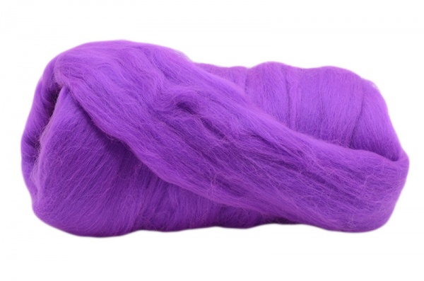 Vibrant Lilac Dyed Merino 3.86