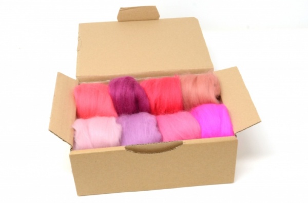 Pink Merino Wool Selection Pack<br> *Includes Free UK Shipping*