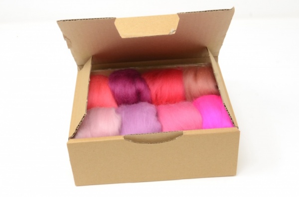 Pink Merino Wool Selection Pack<br> *Includes Free UK Shipping*
