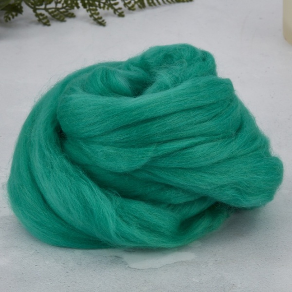 Bright Jade Dyed Merino 5.131