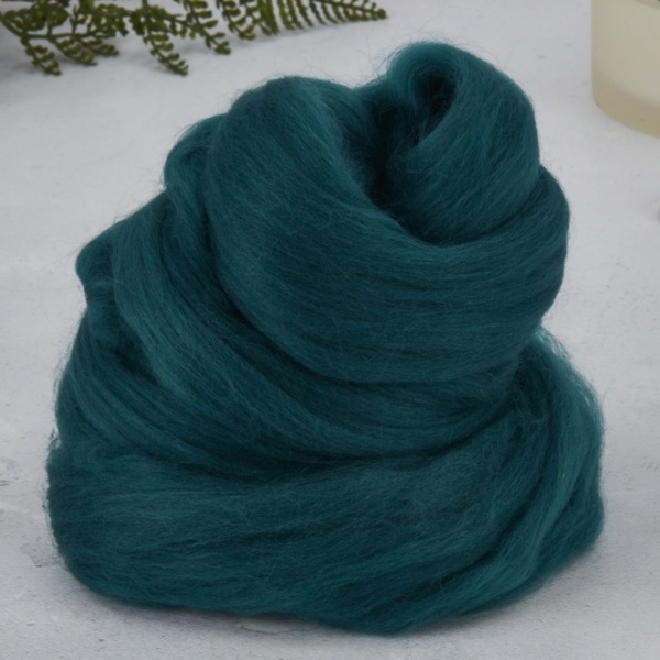 Deep Jade Dyed Merino 5.115