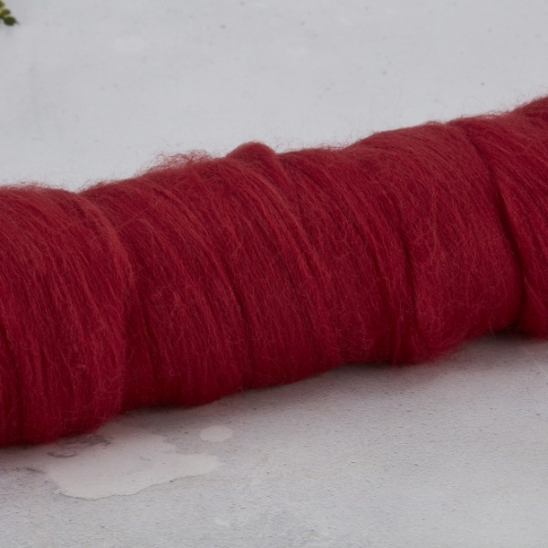 Deep Mulberry Dyed Merino 2.52