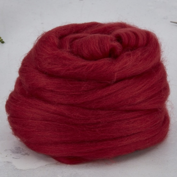 Deep Mulberry Dyed Merino 2.52