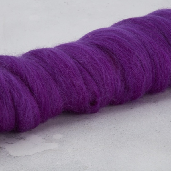 Deep Violet Dyed Merino 3.70