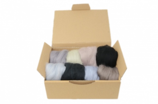 Grey Merino Wool Selection Pack<br> *Includes Free UK Shipping*