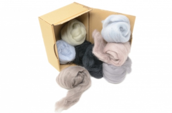 Grey Merino Wool Selection Pack<br> *Includes Free UK Shipping*