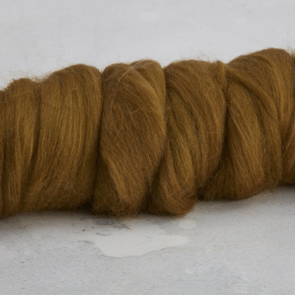 Khaki Dyed Merino 7.6