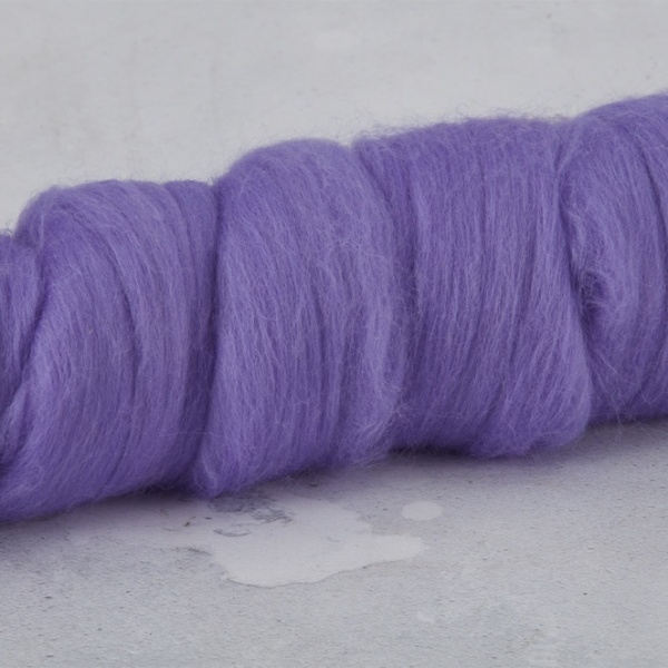 Lavender Dyed Merino 7.20