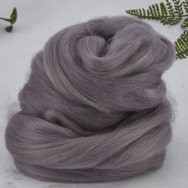 Mid Grey Dyed Merino 5.132