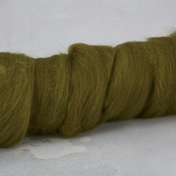 Mid Olive Dyed Merino 4.100