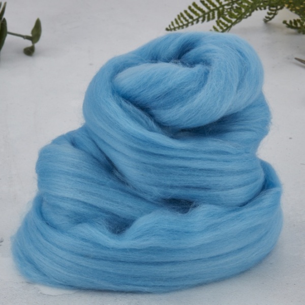 Powder Blue Dyed Merino 5.127