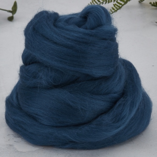 Prussian Blue Dyed Merino 5.112