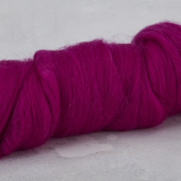 Purple Pink Dyed Merino 7.18
