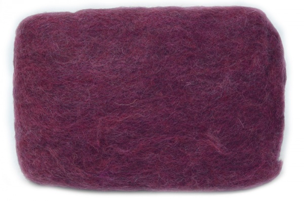 Carded Batts - Pomegranate ECB.25