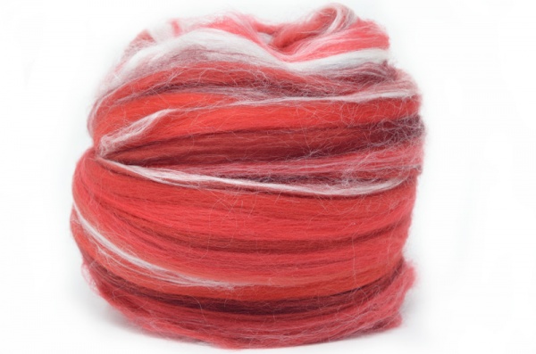 Merino and Silk, Red 100gm