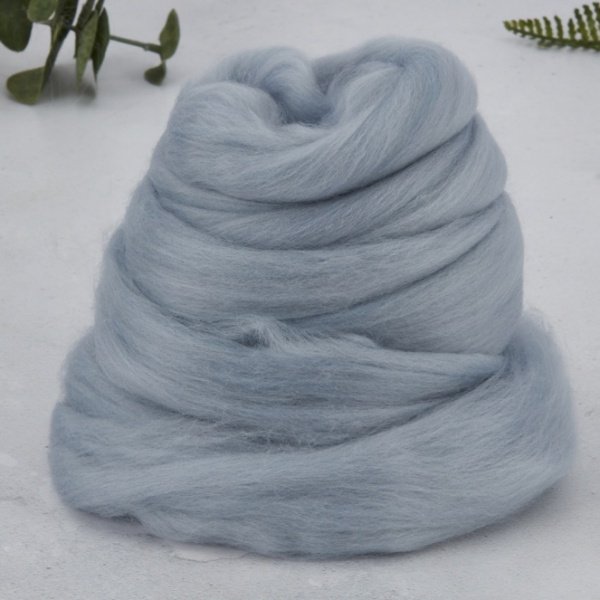 Silver Grey Dyed Merino 5.4