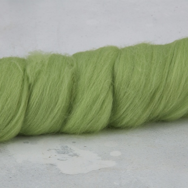 Soft Lime Dyed Merino 4.90