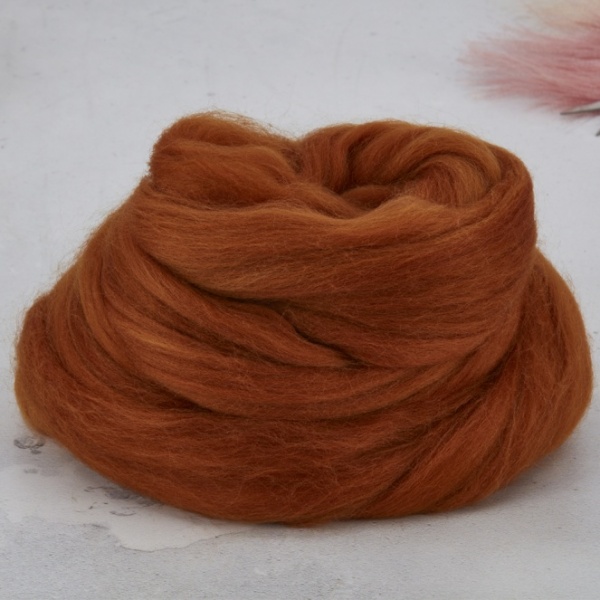 Tan Dyed Merino 2.19