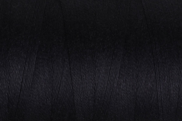 Ashford Weaving Yarn:  Jet BlackUnmercerised 5/2