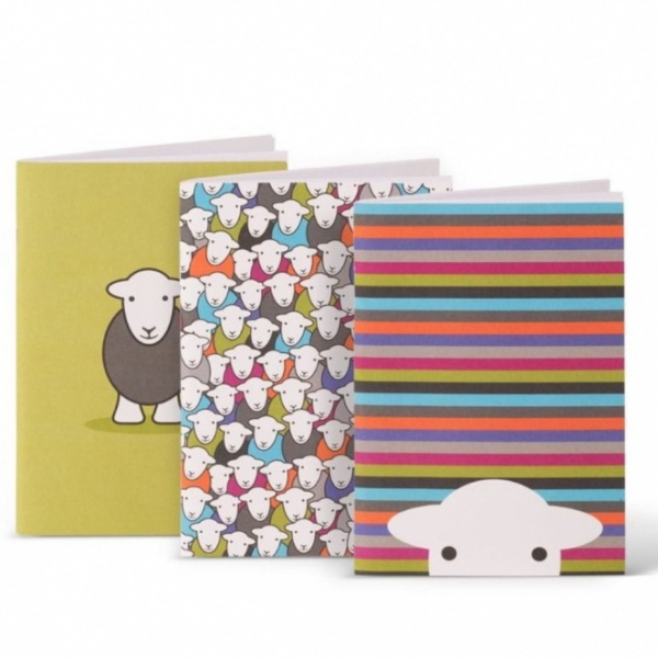 Herdy A6 Notebooks: Pack Of 3