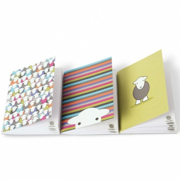 Herdy A6 Notebooks: Pack Of 3