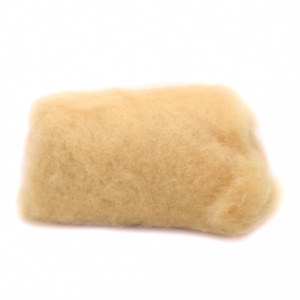Wool Carded Batt 27 Micron: Breadcake