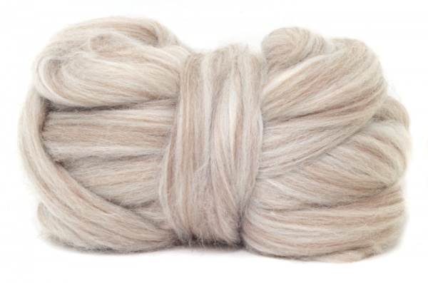 Corriedale Wool Blend: Brown 100gm
