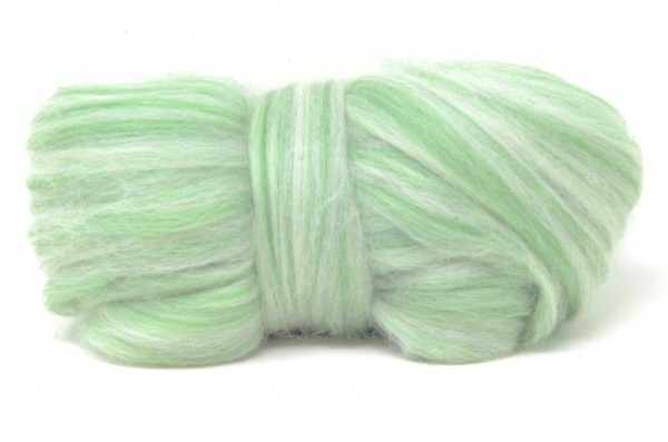 Corriedale Wool Blend: Green 100gm