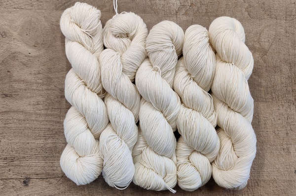 White Merino Yarn, Superwash