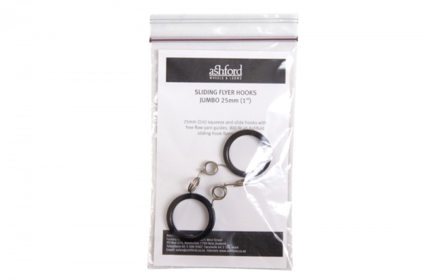 Ashford Sliding Flyer Hook 25mm