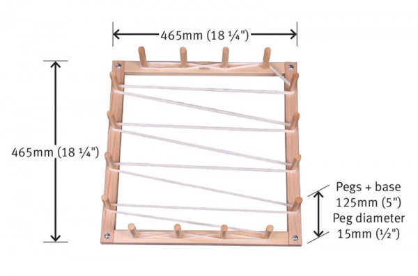 Ashford Small (4.5m) Warping Frame