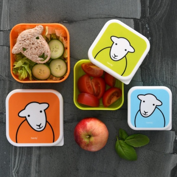 Herdy ''Hello'' Snackbox Set