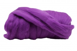 Deep Lilac Dyed Merino 3.5