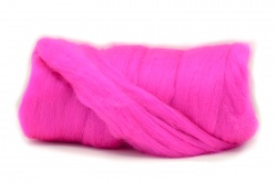 Shocking Pink Dyed Merino 3.83