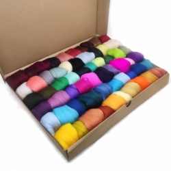 Wingham Craft Pack: 60 Merino Shades<br> *Includes Free UK Shipping*