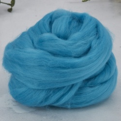 Bright Blue Dyed Merino 5.124