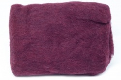 Carded Batts - Burgundy ECB.54