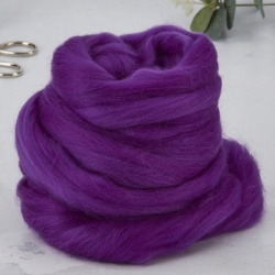 Deep Violet Dyed Merino 3.70