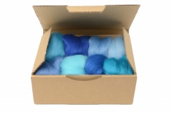 Blue Merino Wool Selection Pack<br> *Includes Free UK Shipping*