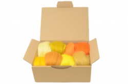 Yellow & Orange Merino Wool Selection Pack<br> *Includes Free UK Shipping*