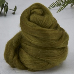 Mid Olive Dyed Merino 4.100