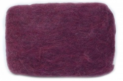 Carded Batts - Pomegranate ECB.25