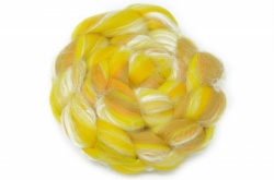 Merino and Silk, Yellow 100gm