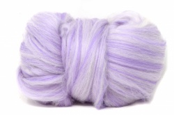 Corriedale Wool Blend: Purple 100gm