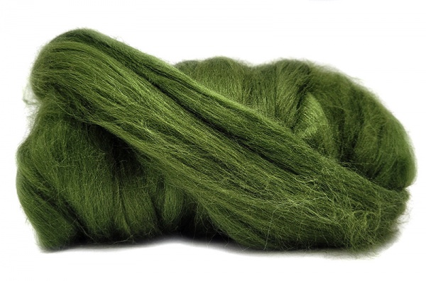 Dyed Tussah Silk  - Green