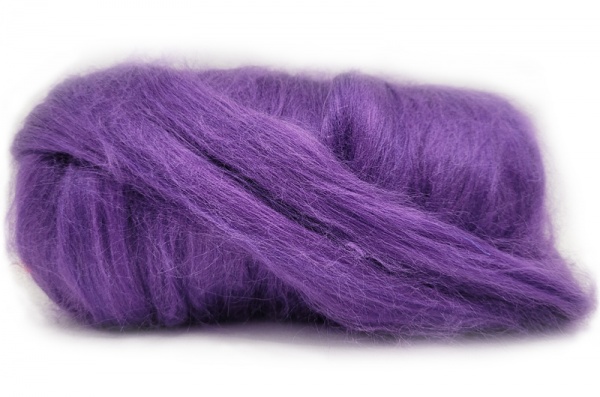 Dyed Tussah Silk  - Purple