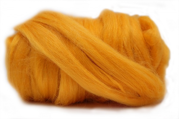 Dyed Tussah Silk  - Yellow
